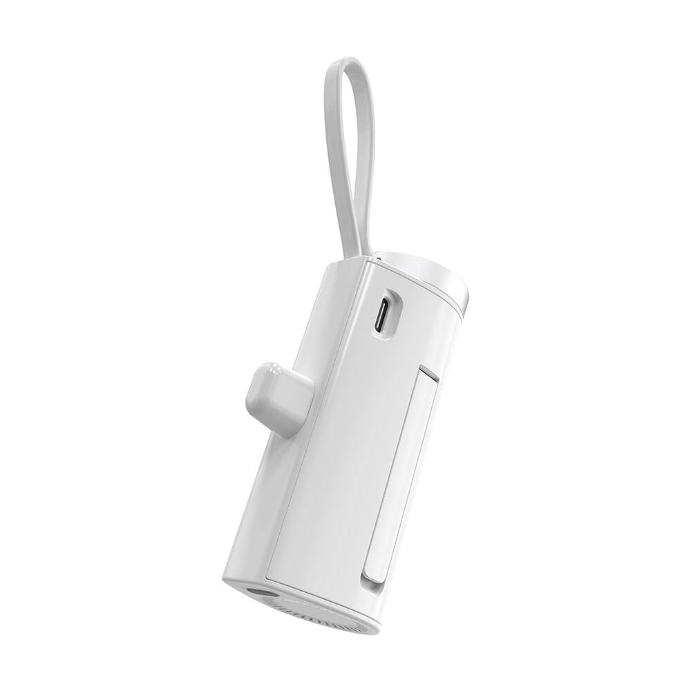 Wiwu Wi-W026 Capsule Serisi 2in1 Mini Taşınabilir Standlı Askılı Type-C PD Powerbank 5000mAh Wiwu Wi-W026 Capsule Serisi 2in1 Mini Taşınabilir Standlı Askılı Type-C PD Powerbank 5000mAh